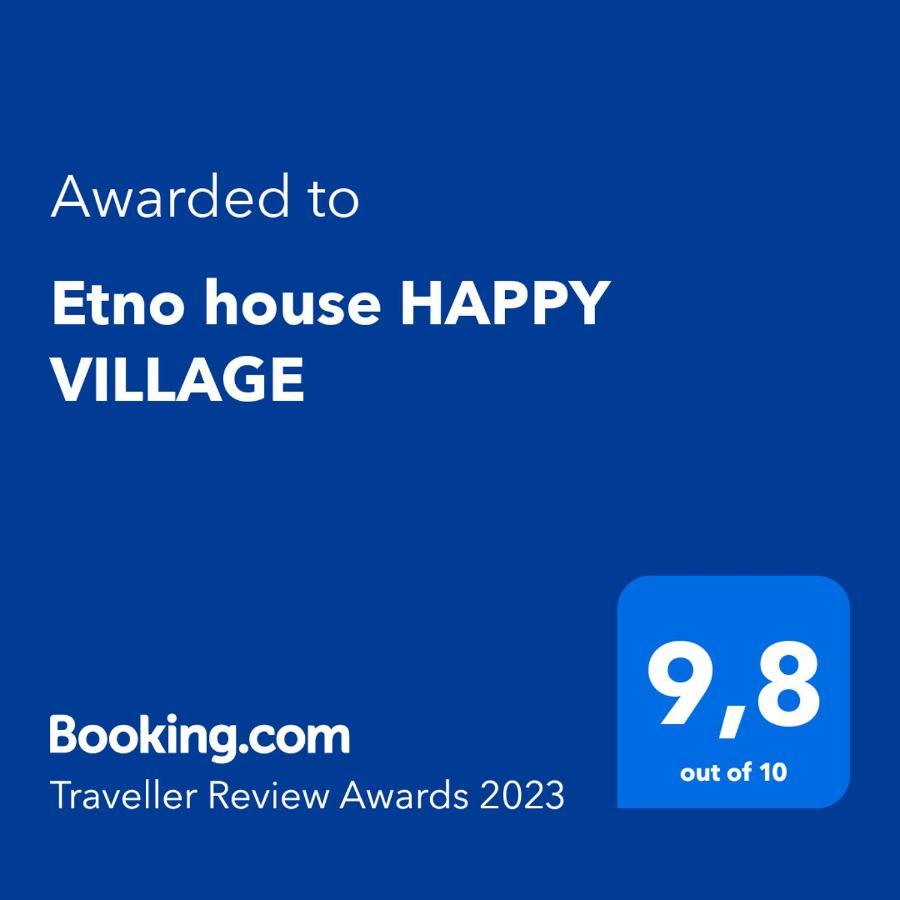 סטינג'ה Etno House Happy Village מראה חיצוני תמונה